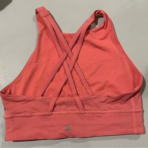 Women's Lululemon Coral cross back Sports Bra size 8
